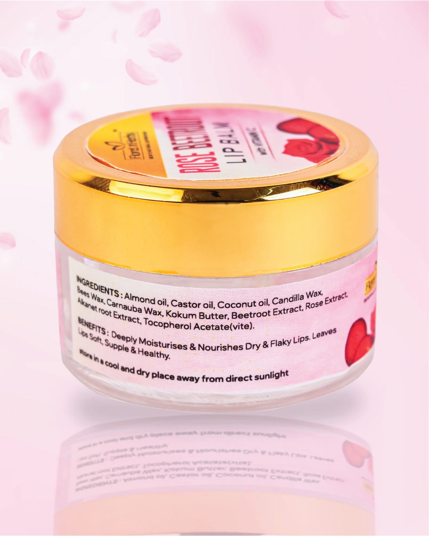 Rose Beetroot Lip Balm