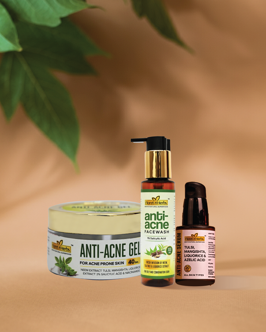 ANTI-ACNE FACEWASH + ANTI-ACNE SERUM + ANTI-ACNE GEL