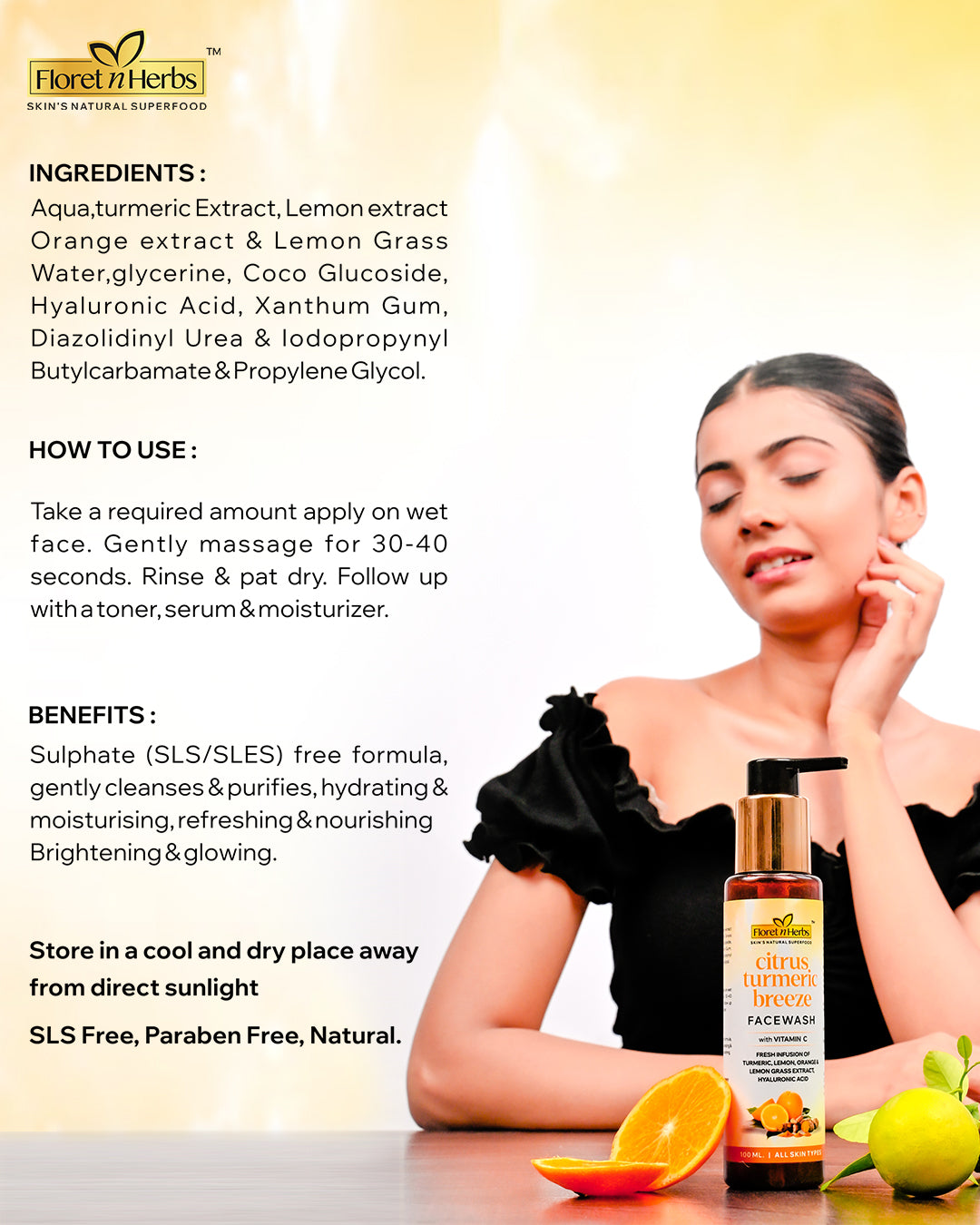 Citrus Turmeric Breeze Facewash