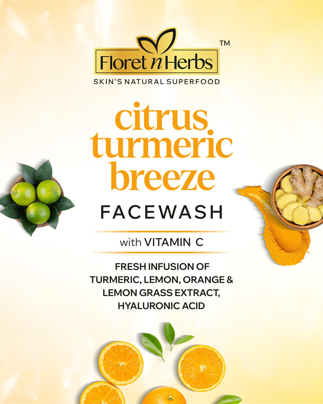 Citrus Turmeric Breeze Facewash