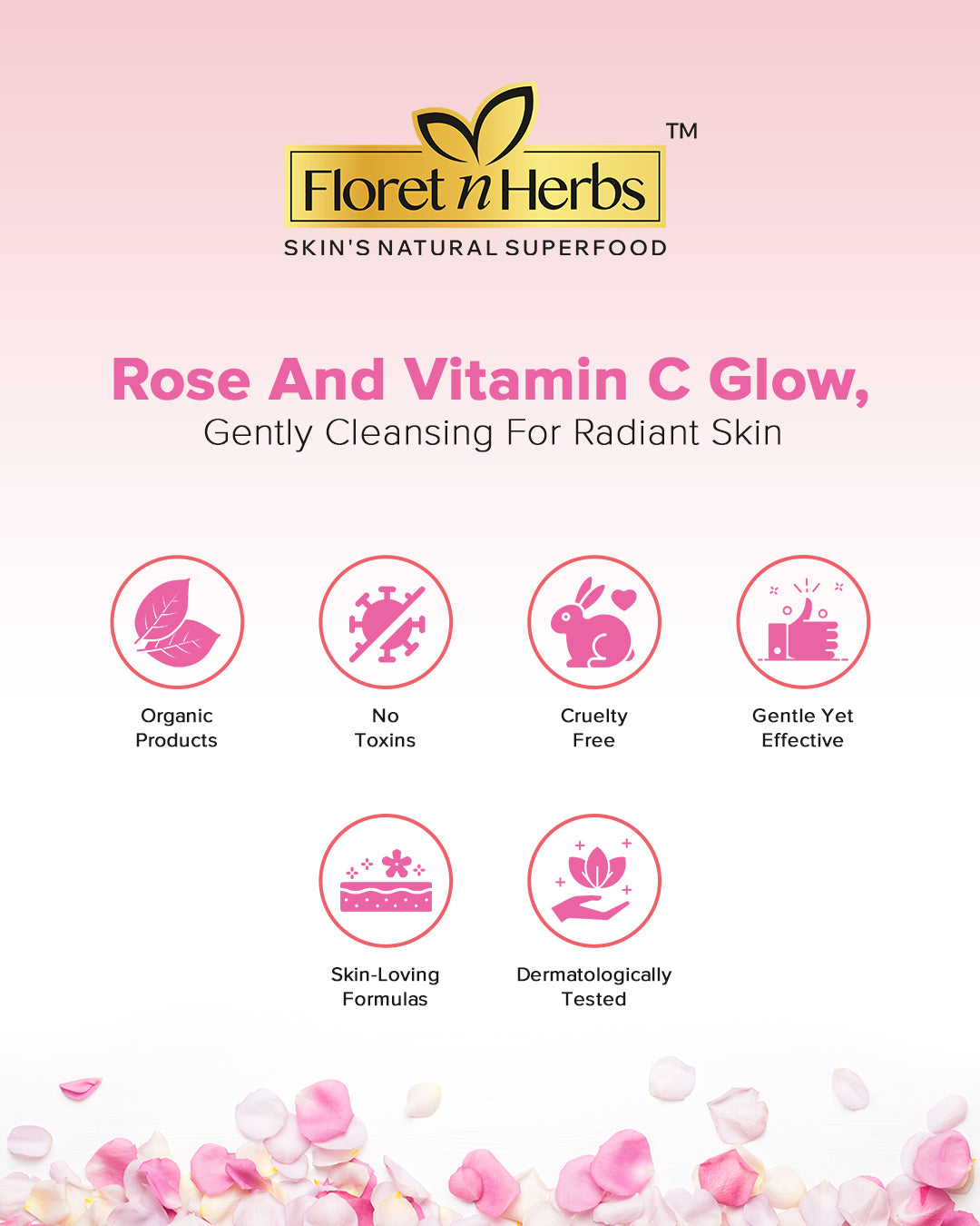 Rose & Hibiscus Facewash