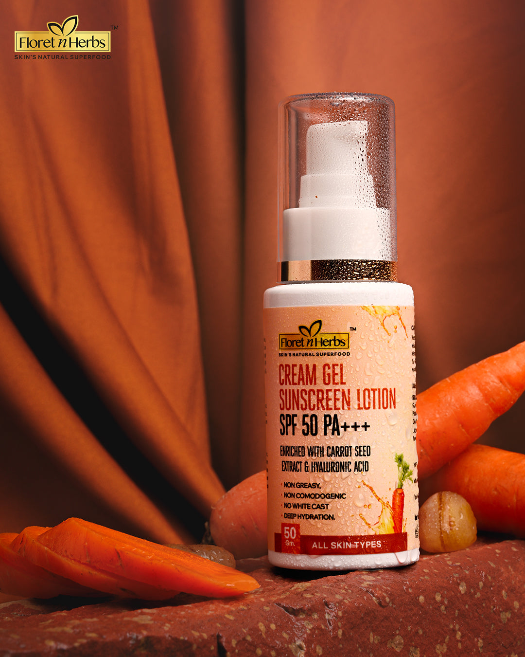 Cream Gel Sunscreen Lotion