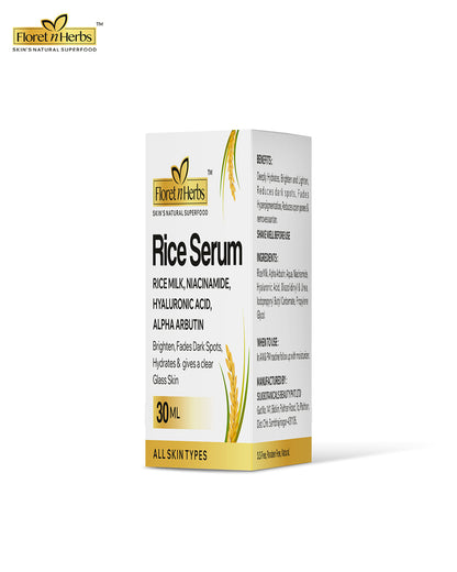 RICE FACEWASH + RICE TONER + RICE SERUM