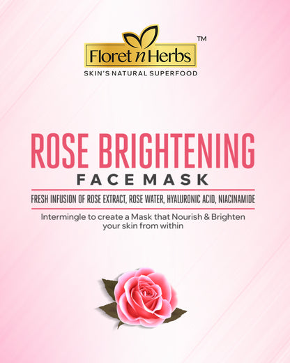 Rose Brightening Face Mask