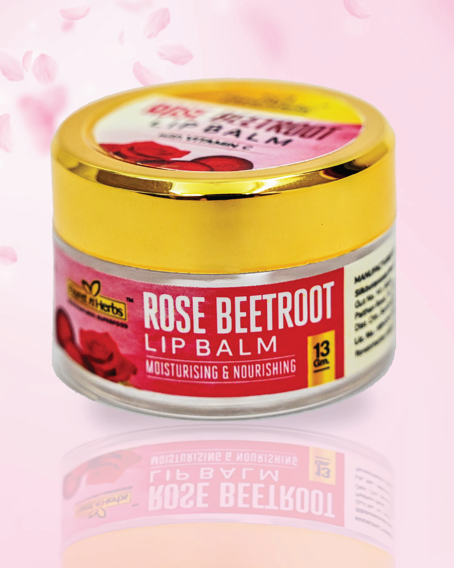 Rose Beetroot Lip Balm